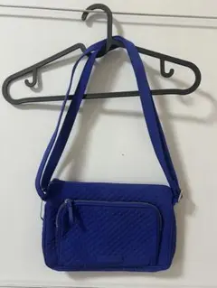 Vera Bradley キルティングショルダーバッグ 青