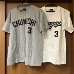 CHUNICHI Dragons ユニフォーム 2枚セット　TAKAHASHI