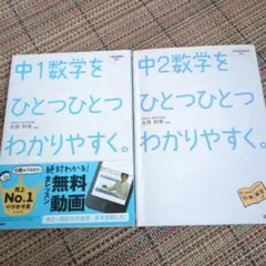 中1 中2 数学をひとつひとつわかりやすく