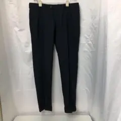 麻布テーラー メンズスラックス ネイビー 7998