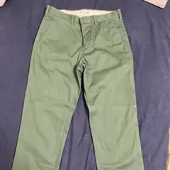 LACOSTE グリーン チノパン