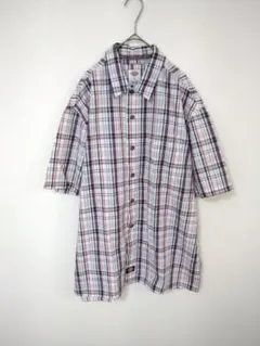未使用品　美品　ディッキーズ　Dickies　シャツ　メンズXL　チェック柄