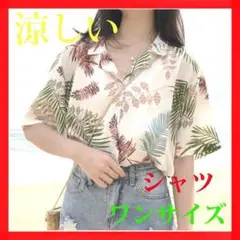 女性用半袖シフォンシャツ