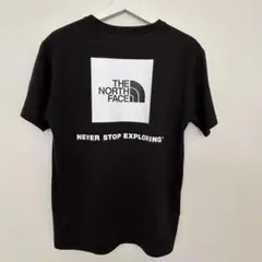 THE NORTH FACE ノースフェイススクエアロゴ Tシャツ　黒　Ｌ