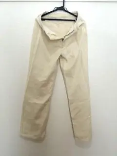 アイボリー　ストレートチノパン　XXL