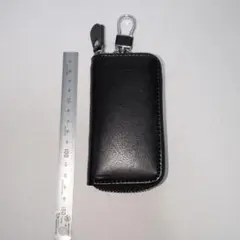 ブラック スマートキーケース 皮革製