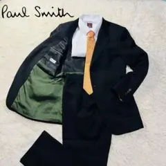 【英国紳士】PaulSmith ポールスミス スーツ セットアップ カシミア混
