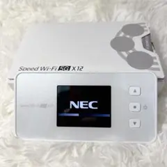 NEC Speed Wi-Fi 5G X12 NAR03 ポケットWi-Fi