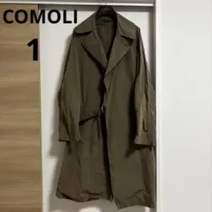 【名作】COMOLI コモリ コットンナイロンタイロッケンコート ベージュ 1