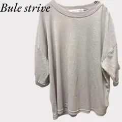 Blue strive ブルーストライブ　Tシャツ　 グレージュストレッチ素材