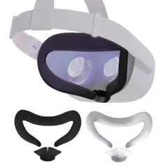 フェイスクッションカバー VRフェイスクッション交換用 ブラック+ホワイト