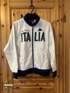 Kappa ITALIA ジャケット M ホワイト/ブルー