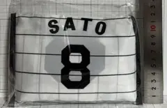 阪神タイガース 選手ECOバッグ 背番号8 SATO 佐藤輝明選手