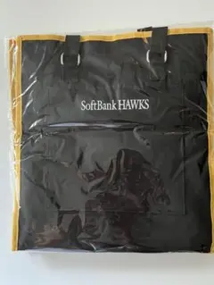 SoftBank HAWKS トートバッグ 黒/黄