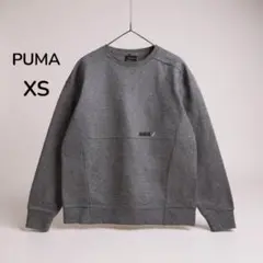 PUMA グレー スウェット XS メンズ ウィメンズ ロゴプリント トレーナー