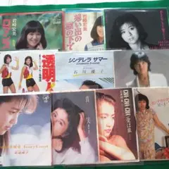女性流行歌手特集⑫EPレコード10枚