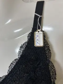 [新品]レース付き黒ブラトップ ノンワイヤー