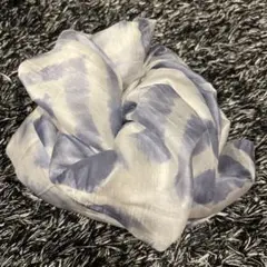 シルク100% 優しい　ゼブラ柄　ふんわり