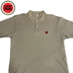 ⭐︎即日発送⭐︎ ラッキーストライク ポロシャツ lucky strike Lサイズ