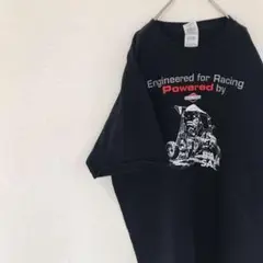 USA古着 bajasae オーバーサイズ レーシング Tシャツ