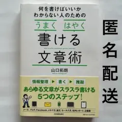 何を書けばいいかわからない人のための「うまく」「はやく」書ける文章術