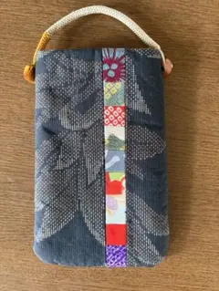 【新品未使用】和風スマホショルダーバッグ