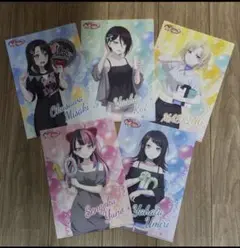 BanG Dream! × ファミマコラボ　クリアファイル5枚コンプリートセット
