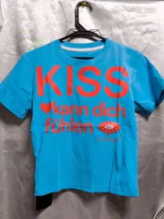 Tシャツ ピチT 半袖　y2kストリート　平成ギャル　レディース　ブルー　新品
