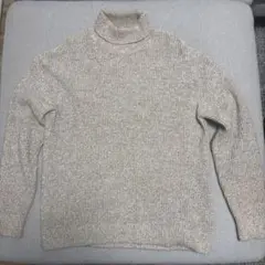 GAP タートルネックニット M ベージュ系