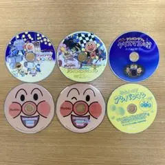 (D72)アンパンマン DVD ６枚　ばいきんまん　クリスマスの星