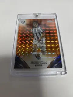 25シリ Orange Geometric 久保建英 topps chrome