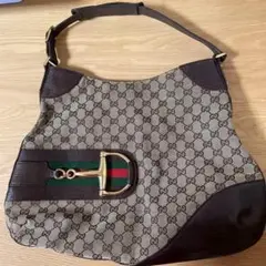 GUCCIシェリーライン ホースビットワンショルダー GGキャンパス