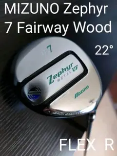 グリップ新品 ミズノ ゼファー 7番 フェアウェイウッド ゴルフクラブ 初心者