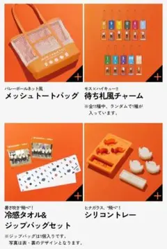 4点セット　5点セット　ハイキュー　モスバーガー　サマーラッキーバッグ　2025