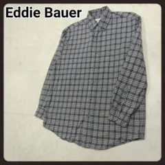 エディーバウアー　チェックシャツ　S　メンズ　Eddie Bauer