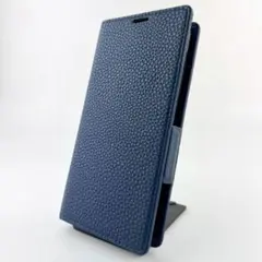 GalaxyS21 5G SC-51B/SCG09 ネイビー 紺 手帳型 耐衝撃
