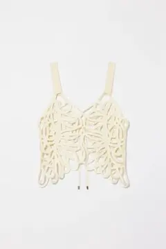 Eaphi EMBROIDERY CORD VEST