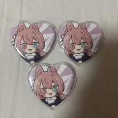 第五人格 ZETA DIVISON Mocchi もち ハート 缶バッジ