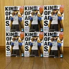 ワンピース　KING OF ARTIST フィギュア　サボ　6体セット