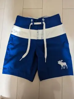 アバクロ　キッズ　青色 水着 Mサイズ 　140くらい