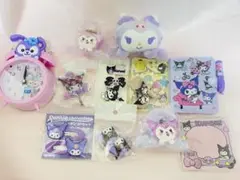キャラクター アラーム時計とグッズ11セット