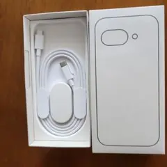 Googlepixel 9a 空き箱、充電コードなど 本体だけがありません。