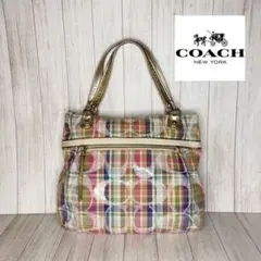 COACH コーチ シ シグネチャー トートバッグ ハンドバッグ