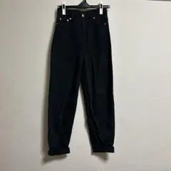 H&M 黒 デニムパンツ