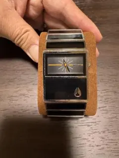 【希少】NIXON ニクソン MAX AND RELAX THE CHALET Nixon The Chalet Max and Relax Quartz Analog Chrome & Wooden