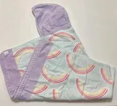 pottery barn kids バスタオル 虹模様 100%コットン