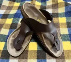 Birkenstock ブラウン トングサンダル 40 26.0cm