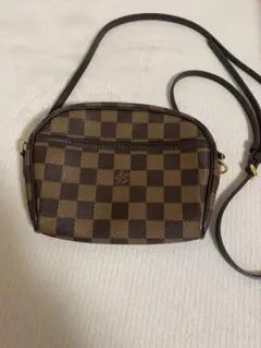 【美品】ルイヴィトン ダミエ イパネマ ミニポシェット