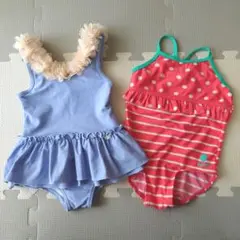 90cm 水着 2点セット ワンピース