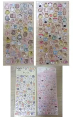 ボンボンドロップシール ぷっくりシール オバケーヌ4点set